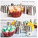 Christmas Russian Piping Tips Set 66pcs - Cake Cupcake Decorating Supplies kit- 25 Icing Nozzles Frosting tips - Ball Tips -30 Bags - 6 Silicone cups - 2 Couplers - Booklet - GIFT BOX by Stanley Fox