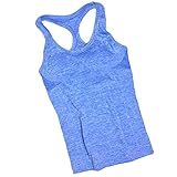 YAKER SEAMLESS Nylon/Spandex Regular Wide Strap Tank Top
