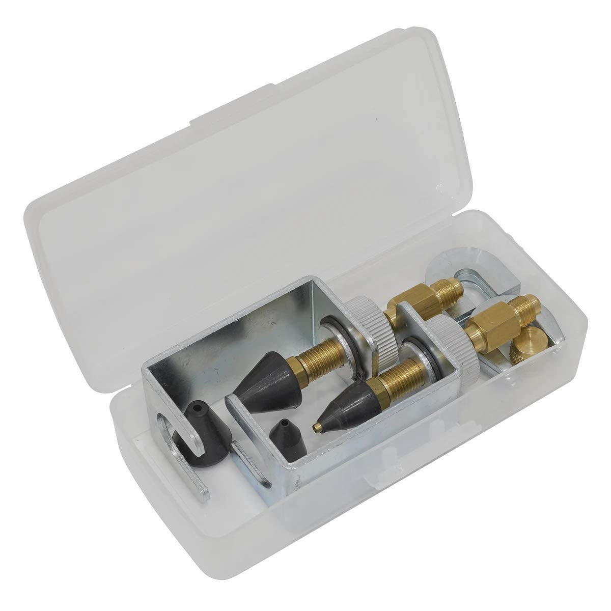 Sealey VSAC135 13pc Air Conditioning Pressure Test Connector Kit