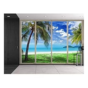 BRAND_NAMEPalm Trees Overlooking The Ocean and Other Islands...