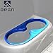 Blue Rear Cup Holder Cover Trim Compatible with 2011-2018 JK Wrangler