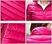 Women's Lightweight Packable Down Puffer Coat Fall and Winter Stylish Jacket Navy US Medium(Asian 2XL)