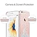 iPhone 6s Case Clear, Unov iPhone 6 Case Clear with Design Embossed Pattern Soft TPU Bumper Shock Absorption Slim Protective Cover for Apple iPhone 6s/6 4.7 inch(Watercolor Castle)