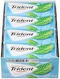 Trident Sugar Free Gum, Mint Bliss, 18 Count (Pack of 12)
