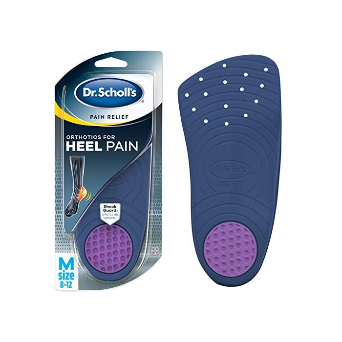 Dr. Scholl's HEEL Pain Relief Orthotics // Clinically Proven to Relieve Plantar Fasciitis, Heel Spurs and General Heel…