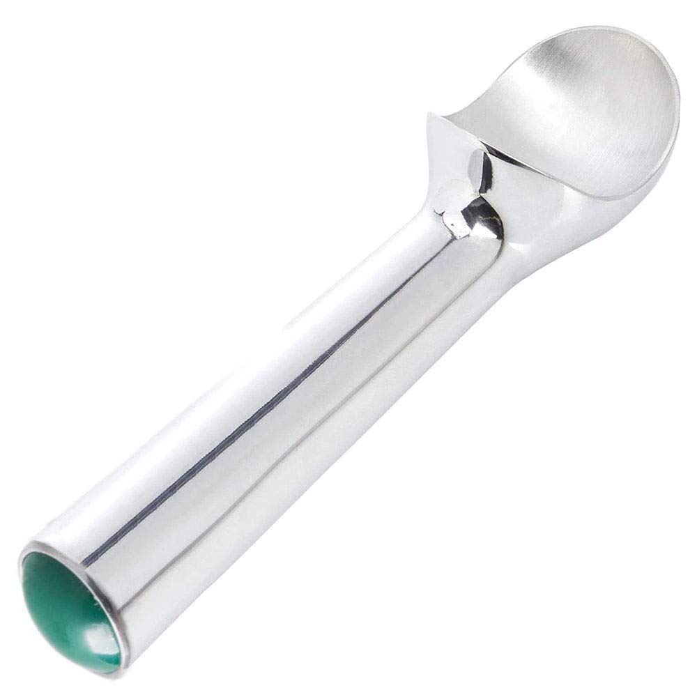 BarBits Ice Cream Scoop Dipper - Colour Coded with Liquid Filled Handle - (Hand Wash Only) - Green