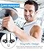Bluetooth Sport Headphones, Stereo Magnetic Wireless Earbuds with HD Mic Bluetooth 4.2 and Secure Fit Noise Isolating Headsets IPX5 Sweatproof in Ear Earphones for Running Gym Workoutthumb 4