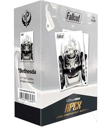 Amazon.com: Realm Guard  100ct Matte TCG/MTG Card Art Sleeves (Fallout) :  Toys & Games