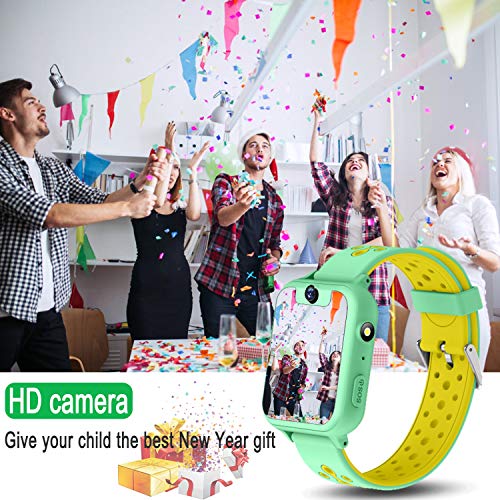 Kids Smart Watch Phone GPS Tracker Boys Girls Childs Smartwatch Touch Screen SOS Two Way Call Camera Electronic Learning Toys Outdoor Sport Cellphone Wristwatch Valentine's Day Birthday Holiday Gift - Thumbnail 7