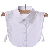 Women's Detachable Dickey Collar Blouse - Half