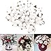 CEWOR 20Pcs Natural Cotton Flower for Flower Arrangement Wedding Decoration