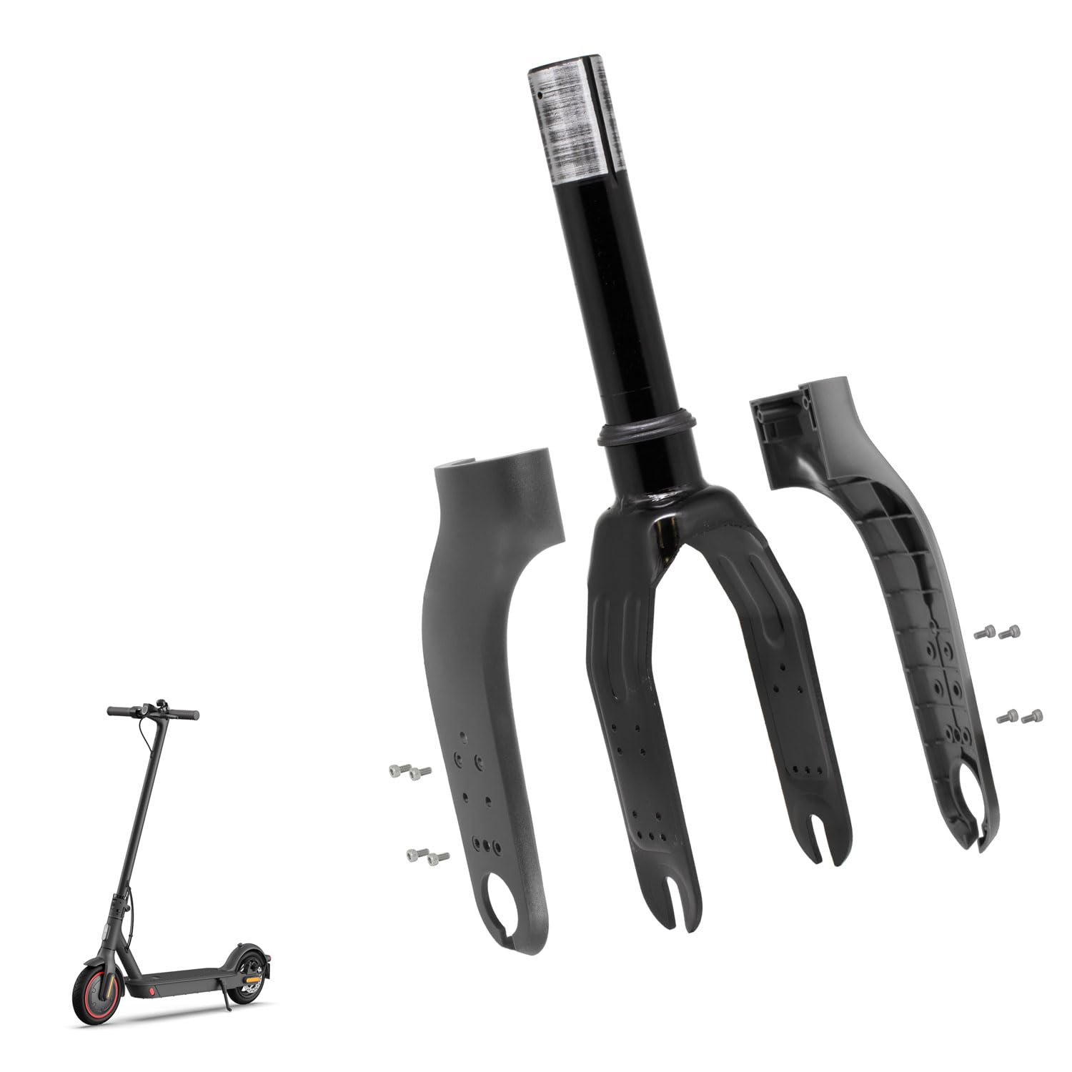 M365Lyon Front Fork for Xiaomi M365, M365 Pro, Pro2, Essential and 1S Scooter Black