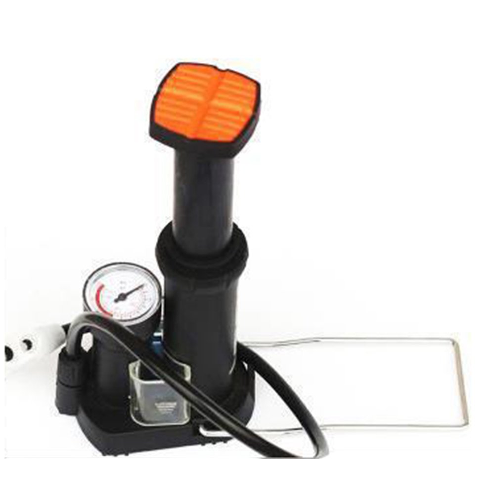 Xiufen Foot Activated Bike Bicycle Floor Pump With Gauge Dual Pump