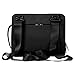 Padwa Lifestyle Shockproof Soft Sleeve Pouch Carrying Envelope Bag Case with Handle Shoulder Strap Zipper for iPad Air2/ iPad Air/iPad 4/ iPad 3/ iPad 2/ iPad Samsung 10.1 Inch Tablet PC (Black)