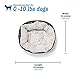 Animals Favorite Dog Bed. Comfortable Pet Bed, 18x14-inches