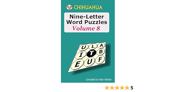 Chihuahua Nine-Letter Word Puzzles 
