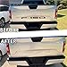 Tailgate Insert Letters for Ford F150 2018 2019 2020-3M Adhesive & 3D Raised Tailgate Decal Letters - Matte Black