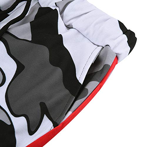 iYBUIA Men's Casual Jogger Sweatpants Basic Fleece Marled Jogger Pant Elastic Waist - Thumbnail 5