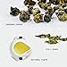 Yan Hou Tang - Organic Taiwan Grey Oolong Tea Cooked Thick Flavor Mellow Taste 65% Ferment Ripe Loose Leaf Formosa High Mountain Wulong Grown Caffeine Light Fall for Detox Weight Loss US FDA SGS