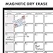 Quartet Combination Magnetic Whiteboard Calendar & Corkboard Value Pack, 17 x 23 inches Combo White Board & Cork Board, Black Frame (44202-BK)