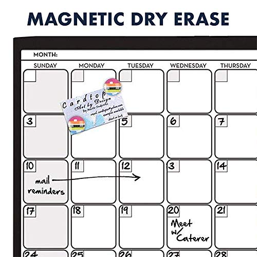 2 Quartet+Magnetic+Combination+Calendar+44202+BK