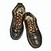 iSUN No Tie Shoelaces System with Elastic Laces - Brown - One Size Fits All Adult and Kids Shoes