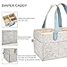 YouJia Baby Diaper Caddy Organizer-Nursery Storage Bin for Diapers-Baby Shower Gift Basket-Newborn Registry Must Haves