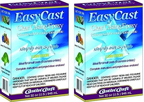 Environmental Technology 33032 32-Ounce Kit Casting' Craft Casting Epoxy, Clear (Вundlе оf Тwо)