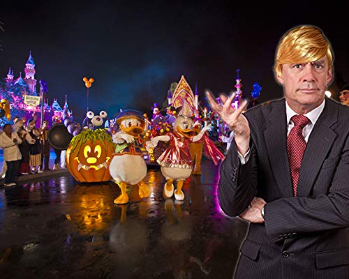 Funny Donald Trump Wig for Halloween – Special President Trump Costume Hairs & Wigs for Men, Adult and Kids