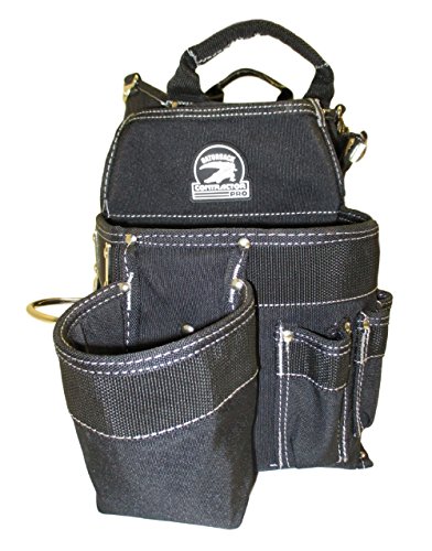TradeGear SMALL 26-30" Carpenter’s Combo Belt & Bag – Strong & Durable Carpenter Tool Belt Designed for Optimum Comfort – Sufficient Carry Space for All Your Carpenter Tools – Partnered w/ GatorBack - Thumbnail 4