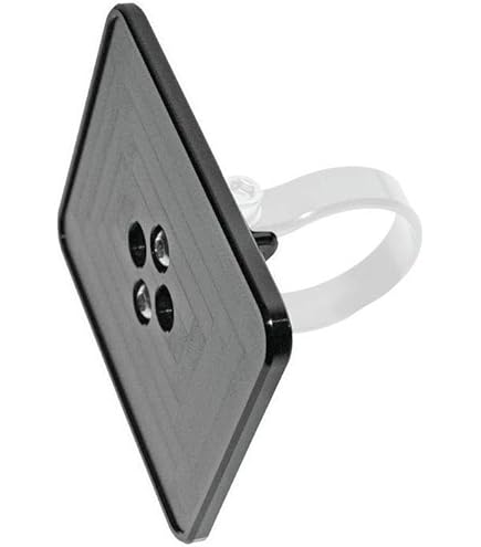 Axia Alloys .75" Square Tube Strap Clamp – Black Billet Aluminum Clamp For Vehicle Mods