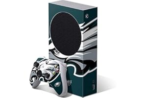 Skinit Decal Gaming Skin Compatible with Xbox Series S Bundle - Officially Licensed NFL Philadelphia Eagles Large Logo Design