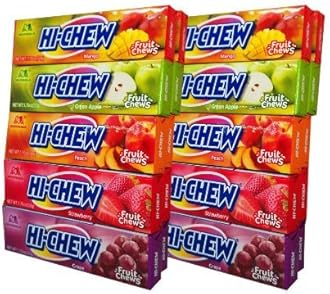 Morinaga Hi-chew Fruit Chews Assorted Fruit Flavors (Pack of 20)