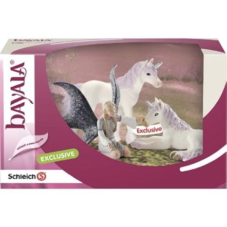 SCHLEICH Scenery Pack Lindariel und Einhornfohlen Exklusiv ! 41380