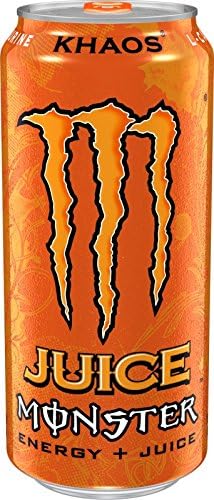 Monster Energy Juice - 6 - 16oz Cans (Kaos)