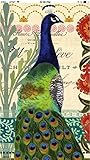 Guest Towels Hostess Buffet Designer Napkins - Proud Peacock 16 ct