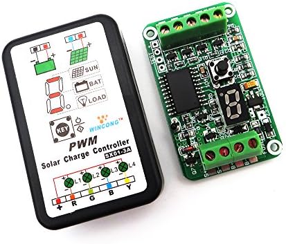 DPJ 3A 6V 12V 3.7V 3.2V 7.4V 11.1V 1.2V LI-ION NI-MH LiFePO4 Battery Solar Panel Charger Controllers Regulator Park Street Garden