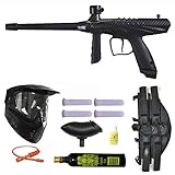 Tippmann Gryphon Paintball Marker Gun 3Skull 4+1 9oz Mega Set