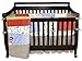 Trend Lab Dr Seuss 4 Piece Crib Bedding Set, Cat In The Hat