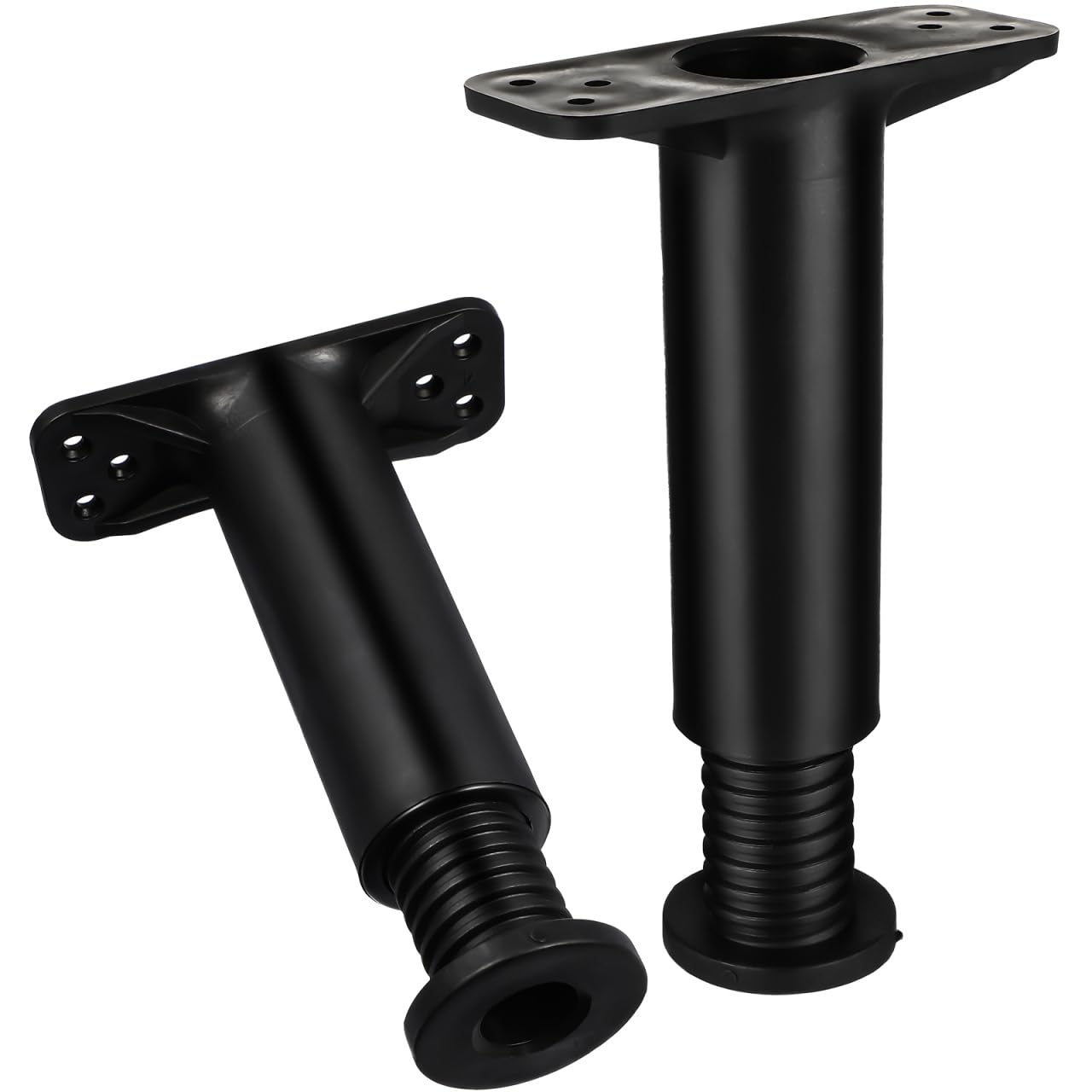 Angoily 2 Pcs Adjustable Height Center Support Leg Bed Center Slat Heavy Support Leg Steel Furniture Foot for Bed Frame Sofa Furniture