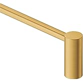 Moen Align Brushed Gold 18-Inch Modern Single -Towel Bar, YB0418BG