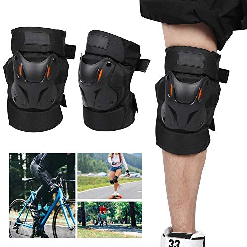 Penghayi Injuries Relief Hiking Knee Support Cycling Knee Guard with Adjustable Strap Adult Child Skateboard Roller Skating Knee Protective Safety Gear Pad Mountaineering - Thumbnail 3