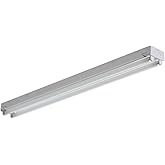Two-Light T8 C 232 120 GESB Fluorescent Strip Light, 32 watts, 4-feet,120 Volts, White