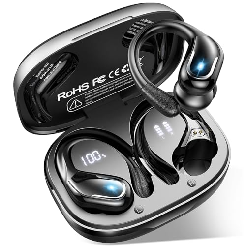 2026 Kopfhörer Kabellos Bluetooth 5.4 Kopfhörer Sport mit APP, 75Std Stereo