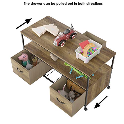 HOMECHO Toys Storage Organizer, Toddler's Room Chest Kids