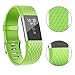 Fitbit Charge 2 Band,Silicone Sport Wristband with Secure Metal Buckle Clasp for Fitbit Charge 2 Replacement Wristbands