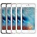 Rock iPhone 6 6S Shockproof Case TPU + TPE Dual Protection Hybrid Cover Light Weight Premium Protective Shell (trans-white)