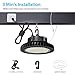 HYPERLITE UFO LED High Bay Light: 150W 21,750LM (145LM/W) 1-10V Dimmable High Bay Led Lights, UL Listed 4000K High Bay LED Lights for Shop Barn Garage, Alternative to 600W MH/HPS, 5-Year WNTY