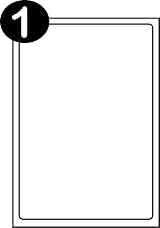 SmithPackaging A4 Self Adhesive Address Labels 100 Sheets 199.6 x 289.1mm