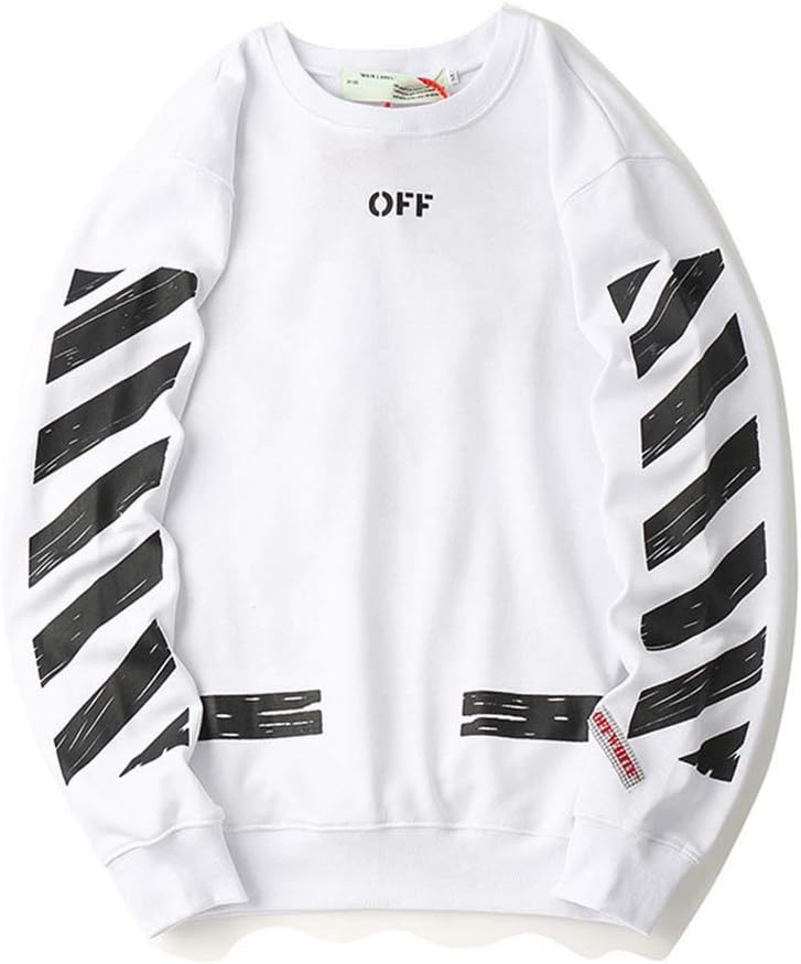 Off Sweatshirt OW White Men Women Long Sleeve Personalized Sweater Fashion Hoodies